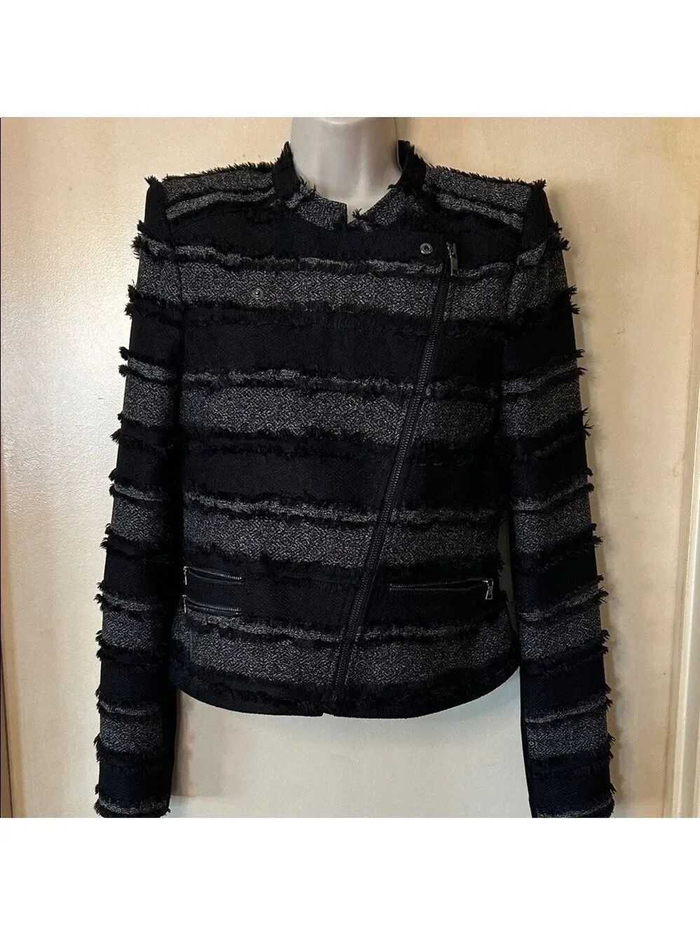 BCBGMaxAzria black gray